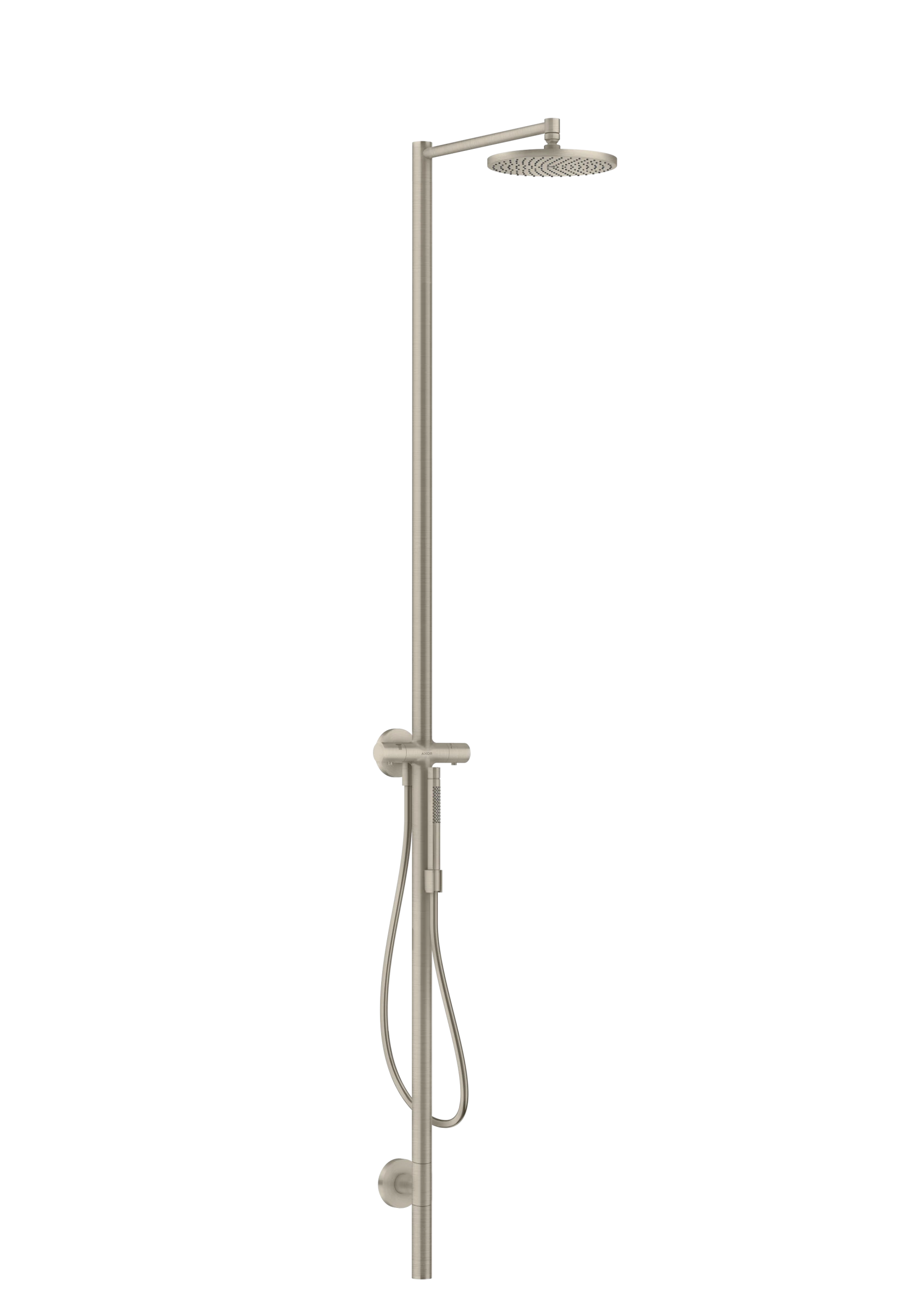 Axor Starck Shower Columns 1190 X 390 X 265mm Nickel - Brushed
