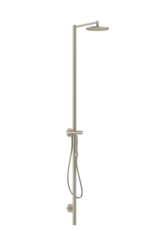 Axor Starck Shower Columns 1190 X 390 X 265mm Nickel - Brushed product image - Image 1