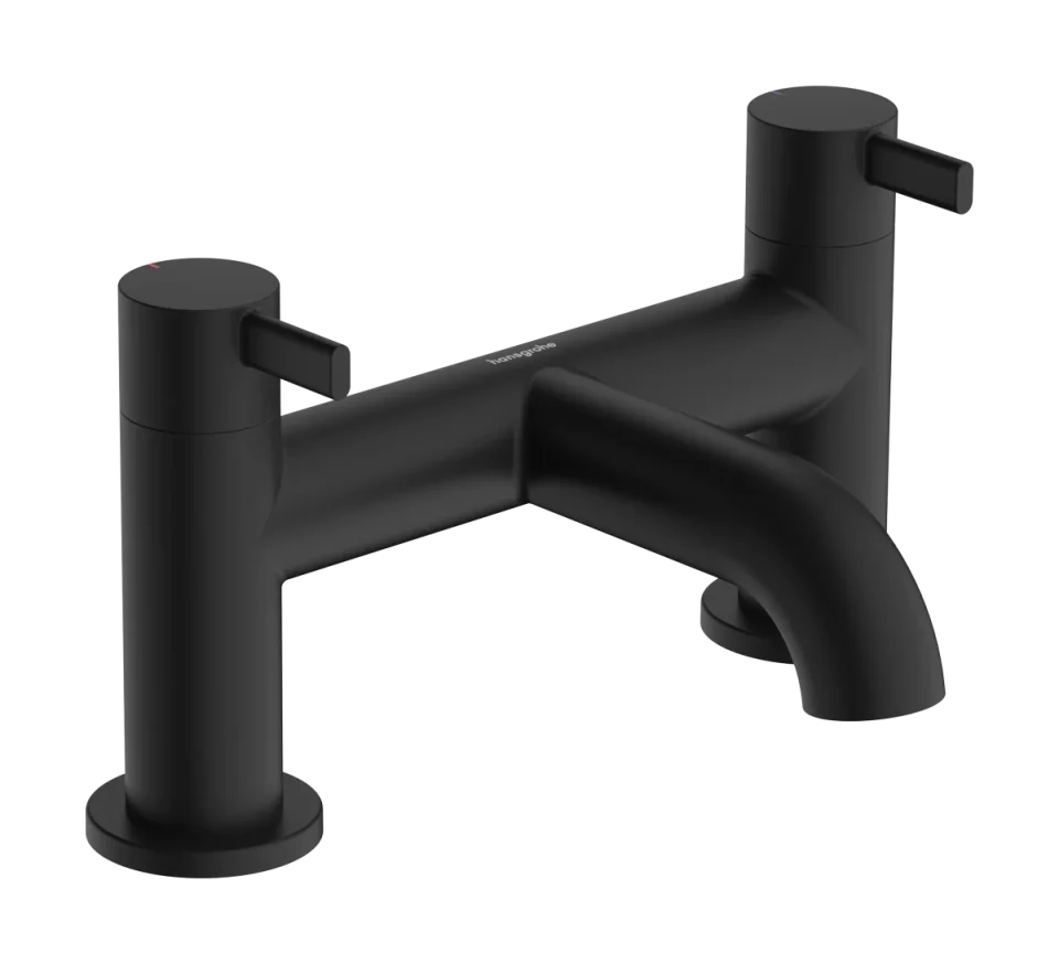 Hansgrohe Zesis S Bath Mixers Concealed 281 X 221 X 181mm Black - Matt product image - Image 1