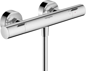 Hansgrohe Ecostat Fine Thermostatic Shower Mixer Exposed 360 X 135 X 105mm Chrome