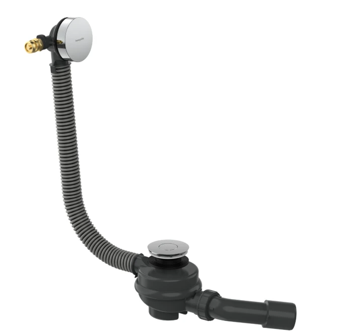 Hansgrohe Exafill Complete Set Basic Body And Finish Set With Bath Filler 501 X 263 X 128mm Chrome