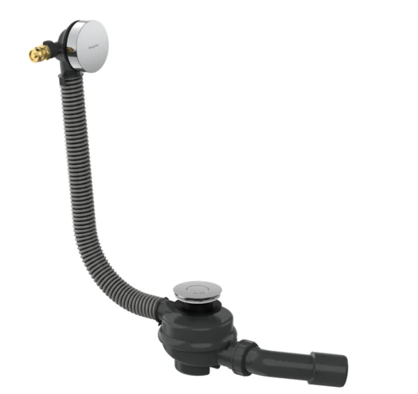 Hansgrohe Exafill Complete Set Basic Body And Finish Set With Bath Filler 501 X 263 X 128mm Chrome