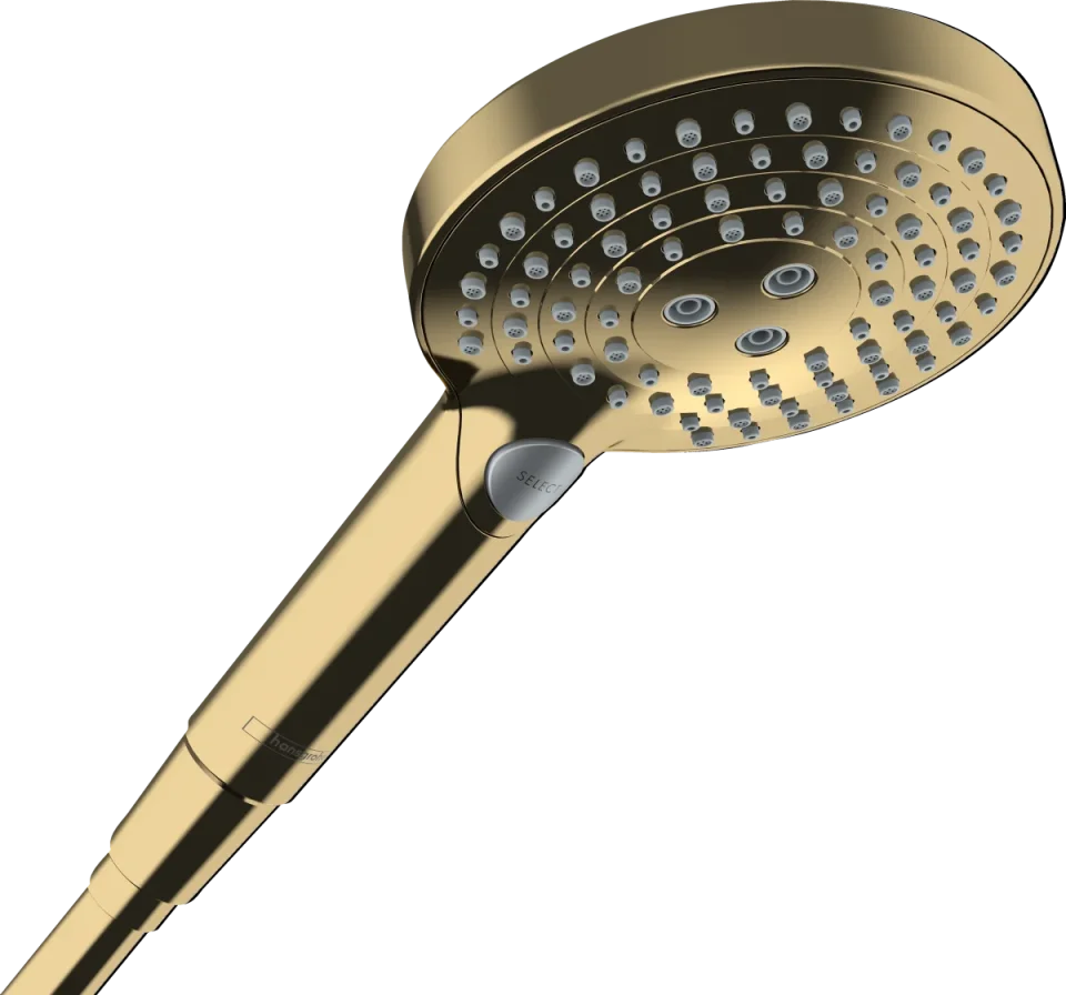 Hansgrohe Raindance Select S Hand Showers 275 X 155 X 45mm Gold - Polished product image - Image 1