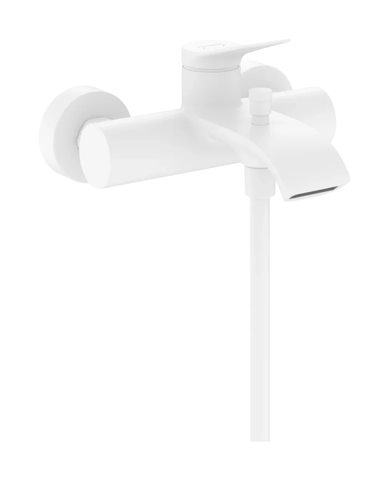 Hansgrohe Vivenis Bath Mixers Exposed 245 X 195 X 155mm White - Matt product image - Image 1