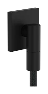 Hansgrohe Fixfit Fine E Wall Outlet 97 X 83 X 65mm Black - Matt