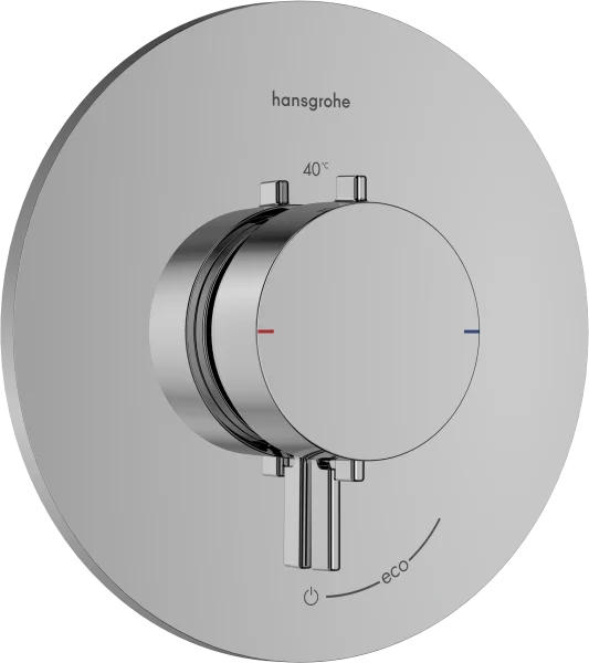 Hansgrohe Ecostat Comfort S Thermostatic Shower Mixer Concealed 265 X 240 X 180mm Chrome
