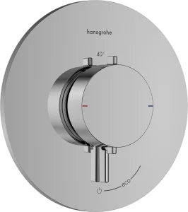 Hansgrohe Ecostat Comfort S Thermostatic Shower Mixer Concealed 265 X 240 X 180mm Chrome
