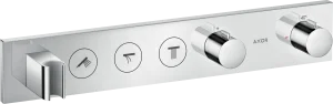 Axor Showersolutions Thermostatic Module Select 530/90 For Concealed Installation For 3 Outlets Gold Brushed