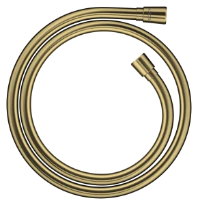 Axor Showersolutions Metal Effect Shower Hose 1.25 M With Conical Nuts Gold Polished