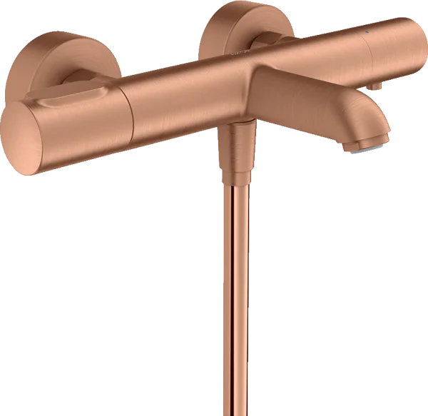 Axor Citterio M Thermostatic Bath Mixer For Exposed Installation Brushed Red Gold