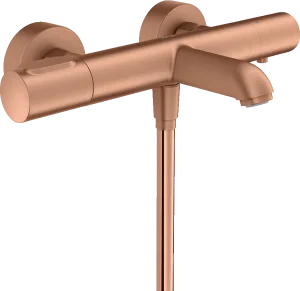 Axor Citterio M Thermostatic Bath Mixer For Exposed Installation Brushed Red Gold