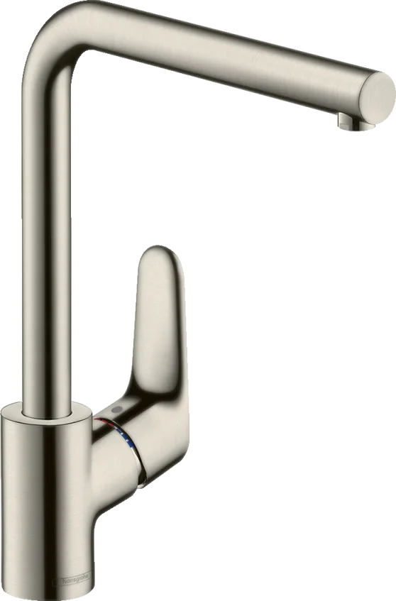 Hansgrohe Focus M41 Manual Kitchen Mixers 410 X 317 X 80mm Stainless Steel product image - Image 1