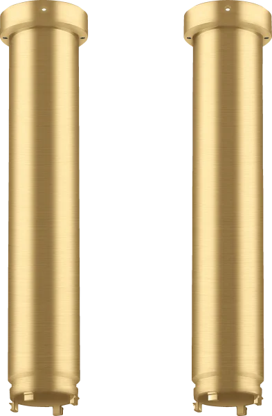 Axor Showersolutions Extension 230 Mm For Ceiling Connector Showerheaven 1200 Mm X 300 Mm 4jet Gold Brushed