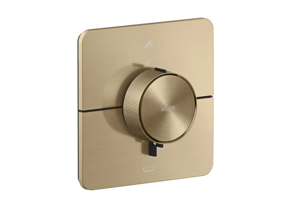 Axor Showerselect Id Thermostatic Shower Mixer Concealed 269 X 242 X 179mm Bronze - Brushed product image - Image 1