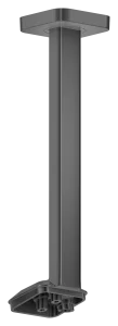 Axor Showersphere Shower Arms 385 X 167 X 105mm Gunmetal/chrome - Polished