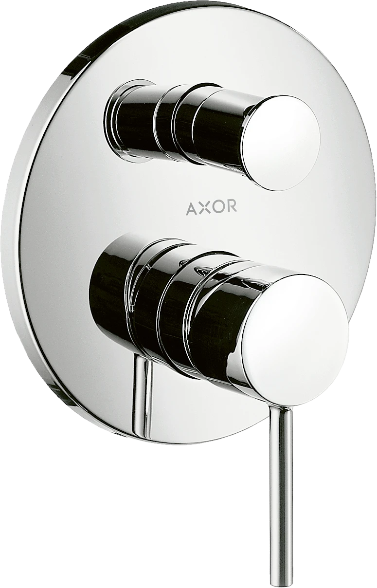 Axor Starck Single Lever Manual Bath Mixer For Concealed Installation With Lever Handle Brushed Bronze