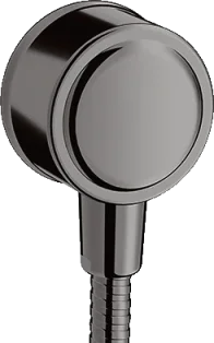 Axor Montreux Wall Outlet 122 X 69 X 52mm Gunmetal/chrome - Polished product image - Image 1