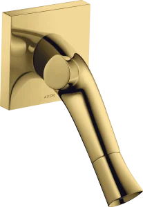 Axor Starck Organic 2-handle Basin Mixer For Concealed Installation Wall-mounted With Spout 187 Mm Gold Polished