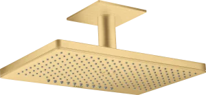 Axor Showersolutions Overhead Shower 460/300 2jet With Ceiling Connection Gold Brushed