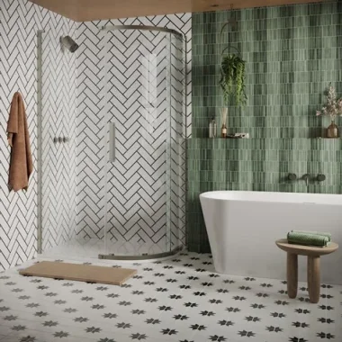 Crosswater Asura 8mm Quadrant Door 1200 X 900 Brushed Stainless