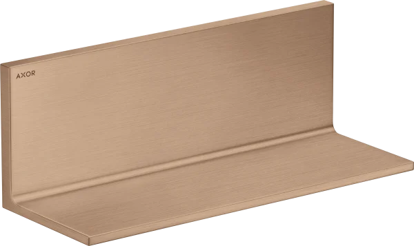 Axor Universal Rectangular Shelves 330 X 215 X 153mm Rose Gold/gold - Brushed