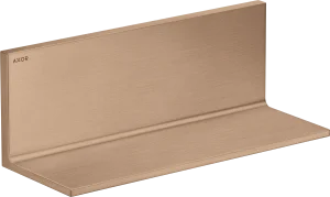 Axor Universal Rectangular Shelves 330 X 215 X 153mm Rose Gold/gold - Brushed