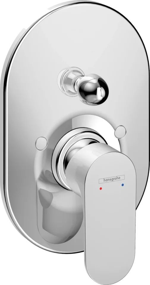 Hansgrohe Rebris S Bath Mixers Concealed 245 X 230 X 65mm Chrome product image - Image 1