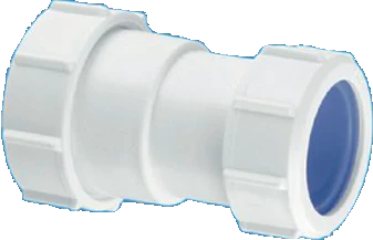 Hansgrohe Mcalpine Z28l-iso Multi-fit Straight Connector (din) 2"
