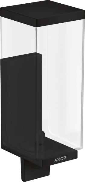 Axor Universal Rectangular Lotion Dispenser 255 X 185 X 180mm Black - Matt