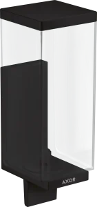 Axor Universal Rectangular Lotion Dispenser 255 X 185 X 180mm Black - Matt