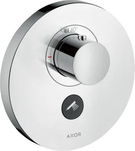 Axor Showerselect Thermostatic Mixer Highflow Round For Concealed Installation For Multiple Outlets Chrome