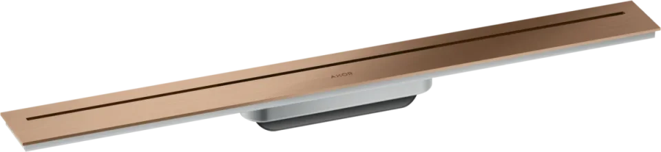 Axor Drain Finish Sets Shower Wastes 884 X 163 X 85mm Rose Gold/gold - Brushed product image - Image 1