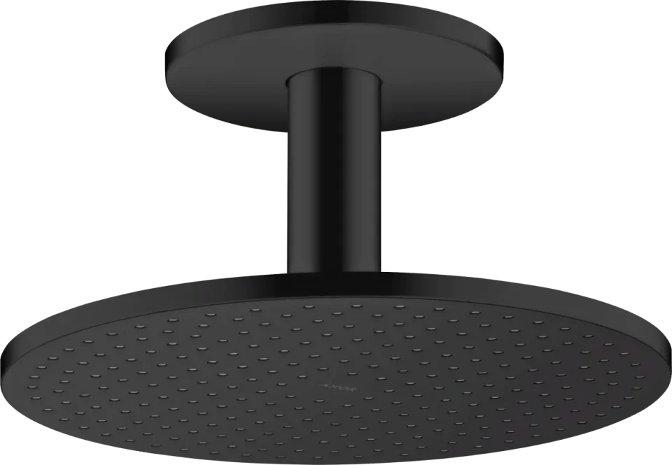 Axor Showersolutions Overhead Showers 665 X 390 X 160mm Black - Matt product image - Image 1