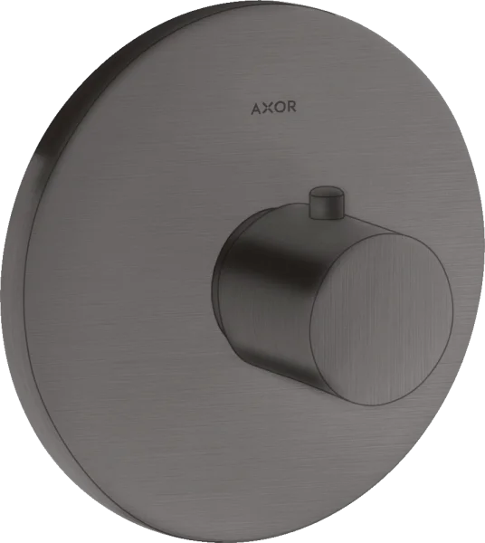 Axor Uno Thermostatic Mixer Highflow For Concealed Installation Brushed Black Chrome