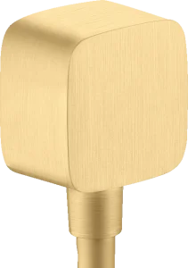 Axor Showersolutions Wall Outlet Softsquare Gold Brushed