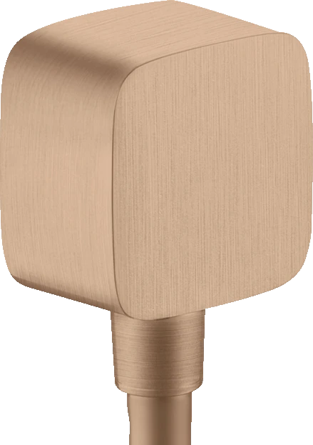 Axor Showersolutions Wall Outlet Softsquare Brushed Red Gold