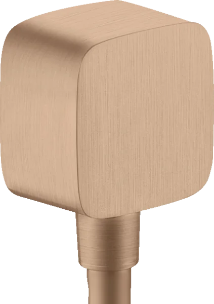Axor Showersolutions Wall Outlet Softsquare Brushed Red Gold