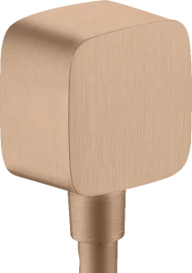 Axor Showersolutions Wall Outlet Softsquare Brushed Red Gold