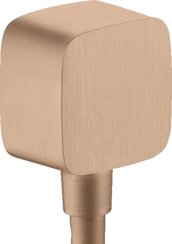 Axor Showersolutions Wall Outlet 120 X 70 X 45mm Rose Gold/gold - Brushed product image - Image 1