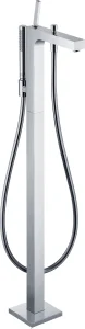 Axor Citterio Single Lever Bath Mixer Floor-standing With Pin Handle Chrome