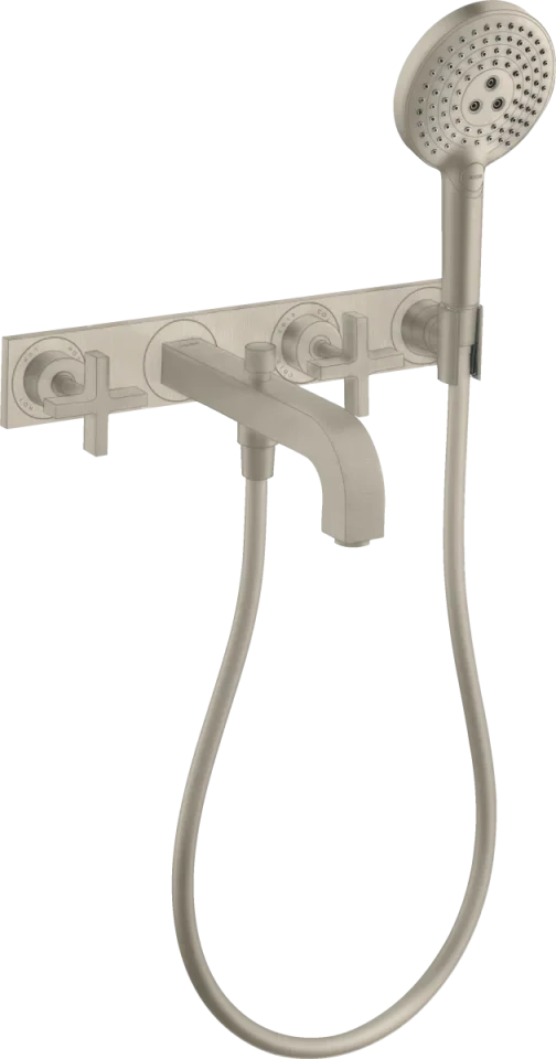 Axor Citterio Bath Mixers Concealed 504 X 263 X 128mm Nickel - Brushed product image - Image 1