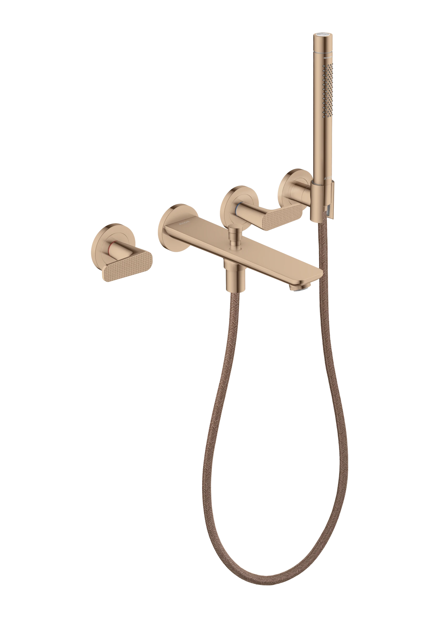 Axor Citterio C Bath Mixers Concealed 504 X 269 X 131mm Rose Gold/gold - Polished
