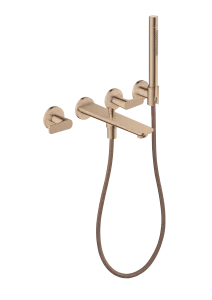 Axor Citterio C Bath Mixers Concealed 504 X 269 X 131mm Rose Gold/gold - Polished