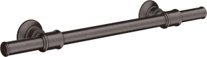 Axor Montreux Grab Bar Brushed Black Chrome