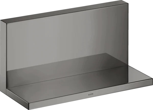 Axor Showersolutions Shelf 240 Mm X 120 Mm Polished Black Chrome
