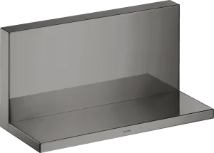 Axor Showersolutions Shelf 240 Mm X 120 Mm Polished Black Chrome