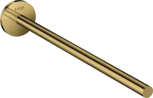 Axor Universal Circular Towel Holder 535 X 90 X 105mm Gold - Polished