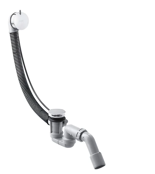 Axor Complete Set For Flexaplus S Waste And Overflow Set 11/2'' For Standard Bathtubs Chrome