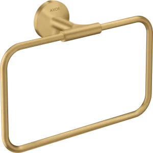 Axor Universal Circular Towel Ring 285 X 157 X 82mm Gold - Brushed