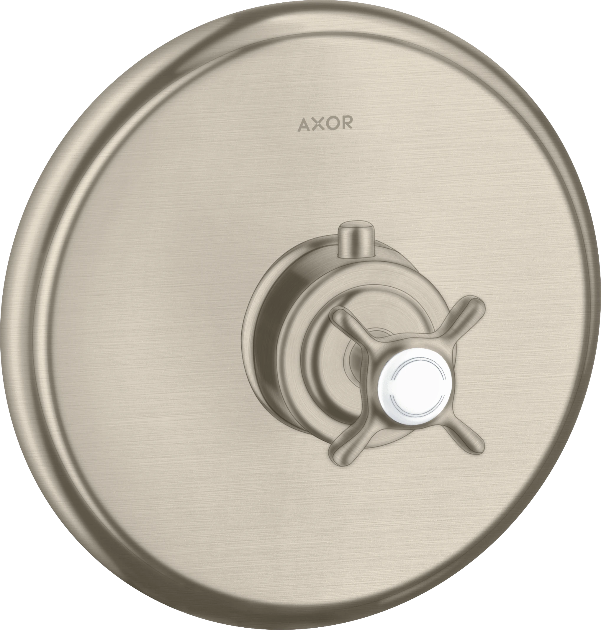Axor Montreux Thermostatic Shower Mixer Concealed 217 X 187 X 135mm Nickel - Brushed